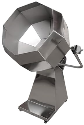 Commercial Automatic Octagonal Animal Feed Pellet Potato Chips Fried Peanut Nut Snack Seasoning Machine Food Flavoring Mixer