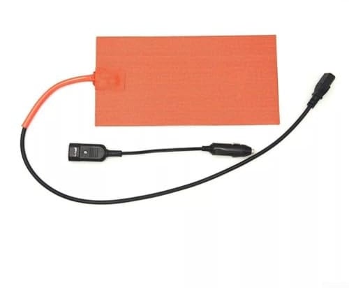Oniissy General 12V 100W Silicone Heating Pad Mat Heater For Food Delivery Bag,Resin Heating Mat with Silicone Pad and Insulation Cover