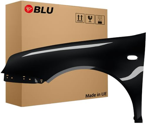 BLU Kotflügel Passend für Volkswagen Golf IV 4 LC9Z Links Schwarz | 1997-2006 | Vorderseite Vorne | Lackiert | Einbaufertig