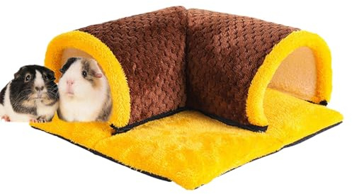 Meerschweinchen Tunnel, Kleintieraktivitätstunnel Spielzeug Kaninchen Tunnel Meerschweinchen Röhren Kuscheltunnel Kuschelhöhle Spielzeug, Kleintier-Tunnel Nest-Lebensräume