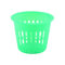 10Pcs Plastic Net Cups, Mesh Pots Plant Baskets for Hydroponics Aquaponics Orchids, Multiple Choices, Wide Range of Applications with Mesh Pots, Ideal for Indoor (Green)