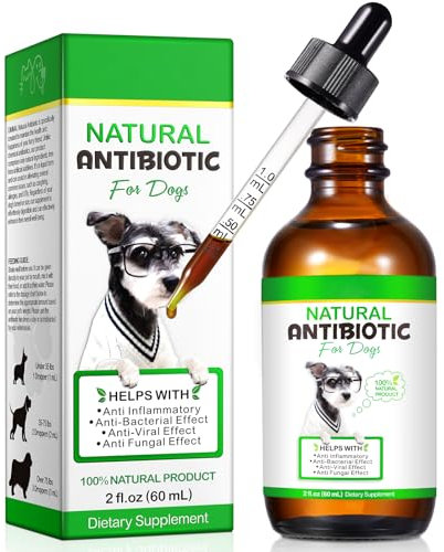 Antibiotics for Dogs, Natural Dog Antibiotics Drops, 60ml