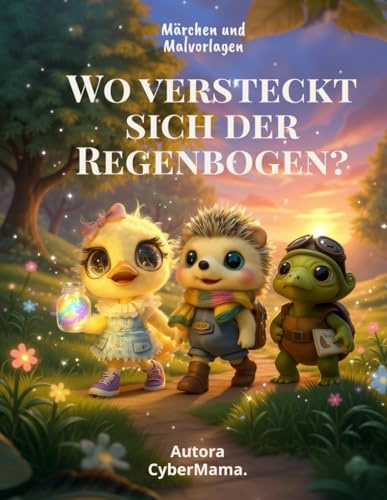 Wo Versteckt Sich der Regenbogen?: Märchen und Malvorlagen