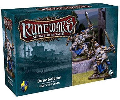 Fantasy Flight Games ffgrwm04 Runewars Miniaturen Spiel Rune Golems Erweiterungsset