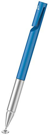 Adonit Mini 4 Stylet Avec Disque Universel sur Écran Tactile Capacitif pour Tablette, Samsung Galaxy / Huawei / iPhone / iPad / iOS / Android / Microsoft - Bleu