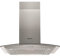 Hotpoint 70cm Curved Glass Cooker Hood - Stainless Steel