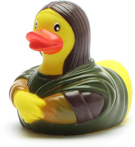 Duckshop I Badeente Mona Lisa Duck - L: 11 cm