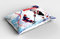 ABAKUHAUS Eishockey Kissenbezug, Spieler Skating Rink, Dekorativer Standard King Size Gedruckter Kissenbezug, 80 x 40 cm, Mehrfarbig Rot