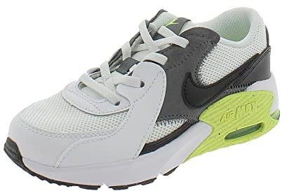 Nike Garçon Unisex Kinder Air Max Excee (PS) Chaussure de Marche, White/Black-Iron Grey-Volt, 28 EU