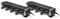 Rotel 1124050 Lot de 2 appareils à raclette connectables, appareils de chacun 4 pers, Machine à raclette, raclette Party, Acier Inoxydable, Fonte d'aluminium, Plastique, 49,7 x 10,5 x 10,1 cm