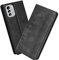 XINNI Protective Phone Case for Nokia G60 5G, PU/TPU Vintage Flip Leather Shockproof Cover Magnetic Book Style Wallet, Black