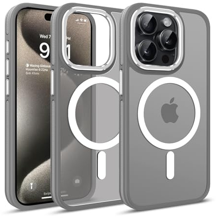 Hitaoyou for iPhone 14 Pro Case,iPhone 14 Pro Phone Magnetic Case [Compatible with MagSafe] Translucent Matte Shockproof Women Men Girl Protective Case Cover for iPhone 14 Pro 6.1 White