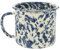 TOVINANNA Retro Enamel Mug Drinking Cup for Tea Coffee Cereal Lightweight Stylish Household and Office Use Classic Design for All Beverages