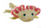 Wild Republic Huggers Glow Axolotl, Kuscheltier, 20 cm, Klatscharmband, Plüschtier, Füllung besteht aus recycelten Wasserflaschen