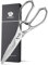 WILDMOK Küchenschere Heavy Duty 22 cm – Multifunktions-Küchenschere aus Edelstahl, ultrascharfe Allzweck-Küchenschere mit abnehmbarer Klinge