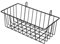 perfk Cestino a griglia in Metallo da Appendere con Ganci, Organizer da Cucina in Metallo, Organizer da Parete per Bagno, Doccia, dormitorio, l