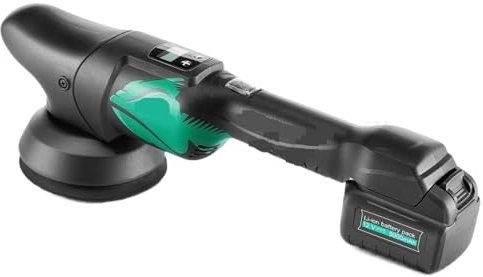 nmbhus Lucidatrice for Cera Senza Fili, lucidatrice for Auto con 2 batterie da 5 Ah Lucidatrice da a 6 velocità per i Dettagli dell'auto