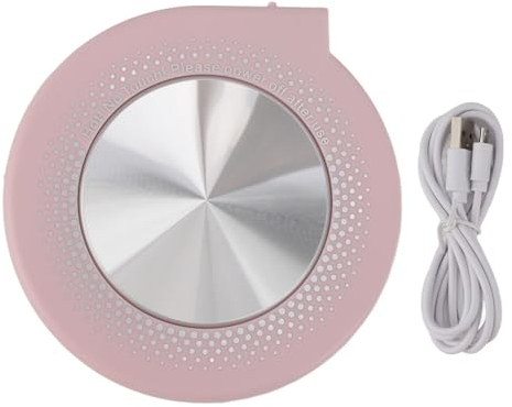 Calentador de Tazas eléctrico USB Apagado automático 55 °C 8 cm Almohadilla eléctrica para Calentar Tazas para Calentar café Bebidas Té con Leche Chocolate Caliente