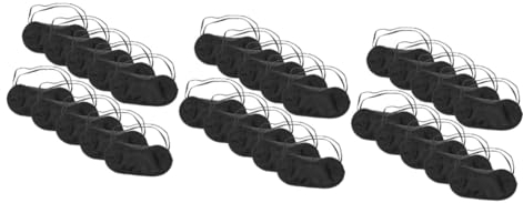 Healeved 30 Stk Brille Gepolsterte Augenmaske Für Männer Manta-schlafmaske Augenmaske Aus Baumwolle Augenschutz Zum Schlafen Schlafmaske Für Männer Bulk-augenmasken Polyester Black