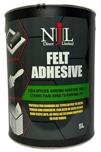 NJL Direct Roof Felt Adhesive Black 5L