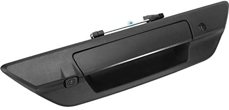 Kofferraumgriff Farb-Rückfahrkamera IP66 Wasserdicht Weitwinkel für 2017-2021 (Schwarz)