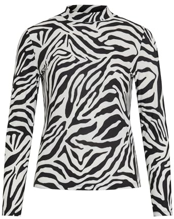 Vila Female Oberteil mit Langen Ärmeln Stehkragen | Long Sleeved Top