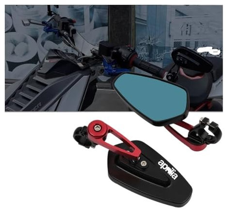 Motorrad Spiegel Für Aprilia RSV RSV4 RSV1000/R 750 Shiver Tuono 1000/R V4R Motorrad Griffe Ende Rückspiegel