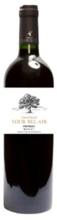 TOUR BEL-AIR Château Tour Bel-Air Tradition - Millésime 2016 - Vin Rouge de Bordeaux - AOC Fronsac - 1 bouteille