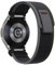 NFRFK Per Samsung Galaxy Watch 7 6 5 4 44mm 40mm/FE/5 Pro 45mm cinturino in nylon Correa Watch6 cinturino classico 47mm 43mm(Black green,Watch 4 Classic 46mm)