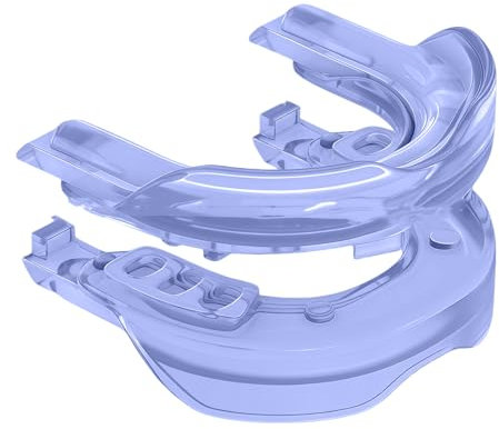 Mundstück gegen Schnarchen, Anti Snoring Schnarchschiene für Männer & Frauen, Beißschiene gegen Bruxismus & Schnarchen in der Nacht