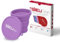 Sileu Esterilizador Plegable de Silicona con Tapa Reutilizable para Esterilizar la Copa Menstrual en el Microondas - Color Morado