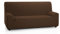 Martina Home Tunez Elastischer Sofabezug, Stoff, Braun, 2-Sitzer (120 bis 170 cm)