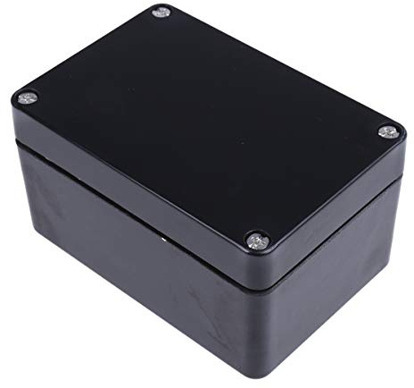 RS PRO GJB GF Polyester Abzweigdose Schwarz IP66 IECEx, ATEX Breite 75mm Höhe 55 mm Länge 110 mm