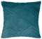 Atmosphera - Coussin - Effet Fourrure - Bleu Canard - 45x45 cm