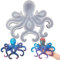 Roadtime 3D Oktopus Epoxidharz Formen, Silikonformen zum Gießen für Heimdekoration, Meerestiere, Display-Form für DIY-Wanddekoration, Heimdekoration, Halloween