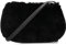 Fred de la Bretoniere Women's Elle Furry Cross Body Crossbody Bag, Black