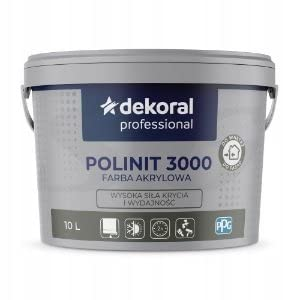 TIKKURILA Wandfarbe Deckenfarbe Polinit Acryl-Fassadenfarbe MATT 5L WEISS