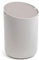 Kazai.® Pequeña Papelera 'Tove' - 1,5L | Exclusivo Mini Cubo de Diseño de Berlín | Para el Baño, la Cocina y como Cubo de Mesa | Antideslizante, Cubo Interior | Taupe (claro), Taupe