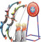 Hollyhi 2 Pack Bow Arrow Set for Kids, LED Archery Set Toys with Standing Target, Indoor Outdoor Motor Skill Shooting Games Birthday Gifts for 5 6 7 8 9 10 11 12 13 14 Year Old Kids Boys Girls