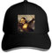 BEABAG Basecap Baseballkappe Mona.Lisa Grafik Herren Design Herren hochwertige beliebte Herren Snapback Hut erreicht die Spitze Sport Sonnenhut Polo Stil Geburtstagsgeschenk