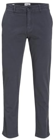 JACK & JONES Men's Jpstace Jjharlow Chino Noos Trousers, India Ink, 33 W/32 L