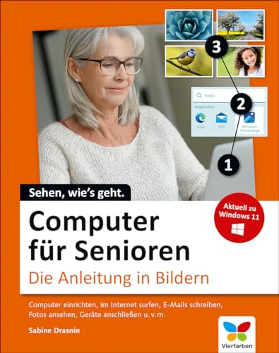 Computer für Senioren: Die Anleitung in Bildern – seitentreues E-Book in Farbe für Fire-Tablets und Kindle-Apps