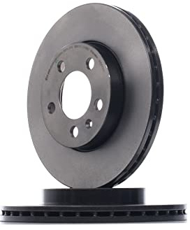 BREMBO 2x Bremsscheibe 09.D570.11 Innenbelüftet | Kompatibel mit: AUDI A1 City Carver, A1 Sportback, SEAT IBIZA V, SKODA FABIA IV, KAMIQ, SCALA, VW POLO VI