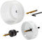 Mollom (4-1/4 | 108mm) HSS M42 8% Cobalt BI-Metal Hole Saw with Dust Bowl for Recessed Lights Can Lights,2 Pilot Drill Bits&Mandrel Cutting for PVC,Drywall,Wood,Plastic,Gypsum Board,Metal