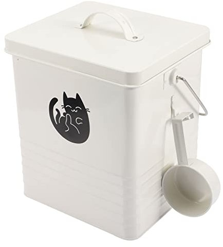 BESPORTBLE 1satz Hundesnackbehälter Mit Schaufel Praktischer Futterbehälter Für Katzen Und Hunde Luftdicht Für Trockenfutter Und Leckerlis Aufbewahrungslösung Für Haustierfutter