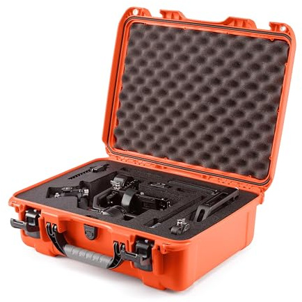NANUK 930 Wasserdichter Hartschalenkoffer mit Schaumstoffeinlage für DJI Ronin RS 4/RS 4 Pro Combo - Orange