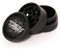 Biodegradable Hemp Shredder Grinder 3-piece | Santa Cruz Grinder | Herb 3-piece Grinder (Black)
