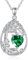 Tree of Life Birthstone Necklace for Women Sterling Silver Tree Jewellery Emerald May Pendant Green Gemstone Anniversary Birthday Christmas Gifts for Wife Mom Her (05-May-Emerald)