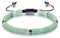 Zysta Edelsteine Armband Gerflochten einstellbar Stretch Perlenarmband Aventurin Tigerauge Armkette Glückbringen Geschenk für Damen Herren (Aventurin)