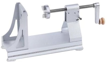 LABRIMP Manueller Rocker Gemüseschneider aus Aluminiumlegierung und Edelstahl Handbetriebene Reibe mit Design für Kartoffeln und Karotten